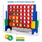 Costway 4-to-Score Giant Game Set 4-in-a-Row Connect Game W/Net Storage for Kids & Adult